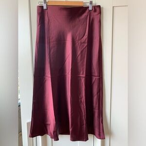 Quince 100% Washable Silk Skirt (Size M)